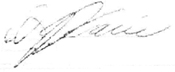 (SIGNATURE)