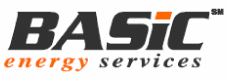 (BASIC ENERGY SERVICES LOGO)