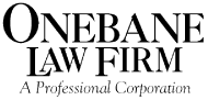 (ONEBANE LAW FIRM LOGO)