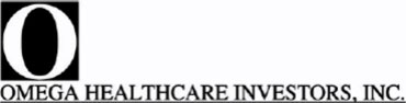 (OMEGA HEALTHCARE INVESTORS, INC. LOGO)