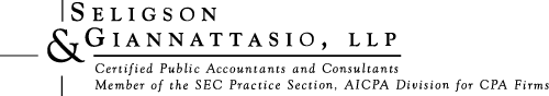 SELIGSON & GIANNATTASIO, LLP