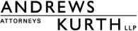 (ANDREWS KURTH LOGO)