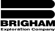 (BRIGHAM EXPLORATION COMPANY LOGO)