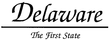 (DELAWARE THE FIRST STATE)