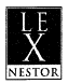 (L E X NESTOR LOGO)