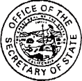 (OFFICE OF THE SECRETARY OF STATE STAMP)