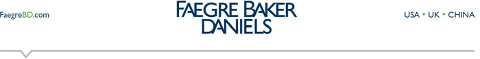 (FAEGRE BAKER DANIELS LOGO)