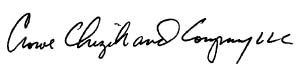 Crowe Chizek Signature