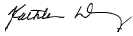 kathleen Danenberg signature