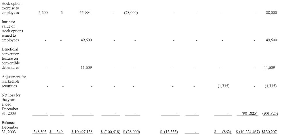 Stockholders Equity