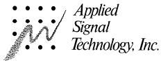 (APPLIED SIGNAL TECHNOLOGY, INC. LOGO)